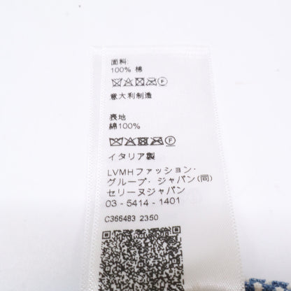 CELINE セリーヌ 2AUG1296V.08WV トリオンフ セーラーキャップ コットンヒッコリー 帽子 S