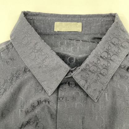 Dior HOMME ディオールオム 【国内正規】193C545A5231 オブリーク 半袖シャツ/ トップス 40