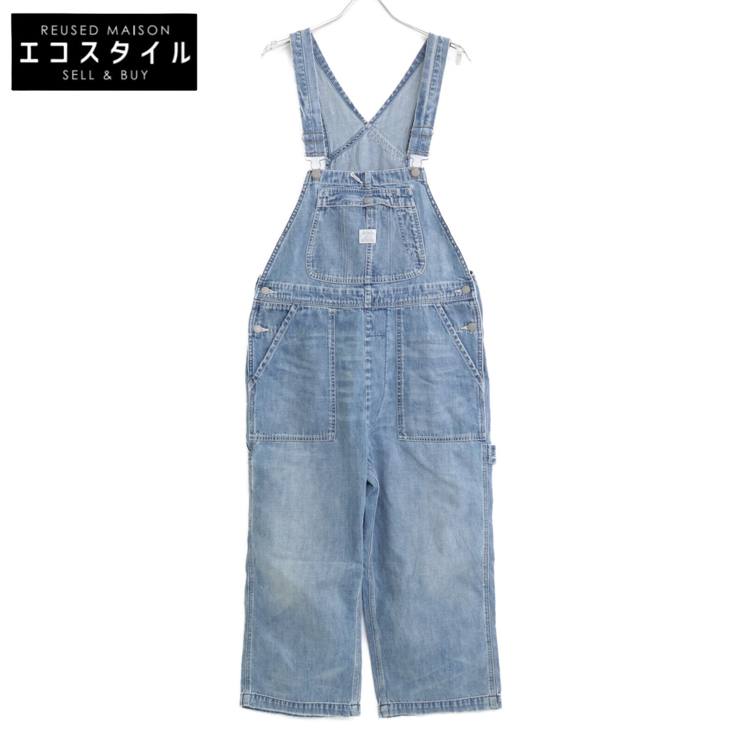 Denimist デニミスト P/25 DSW1500-D247A RELAXED OVERALL ﾃﾞﾆﾑｵｰﾊﾞｰｵｰﾙ オーバーオール オールインワン S