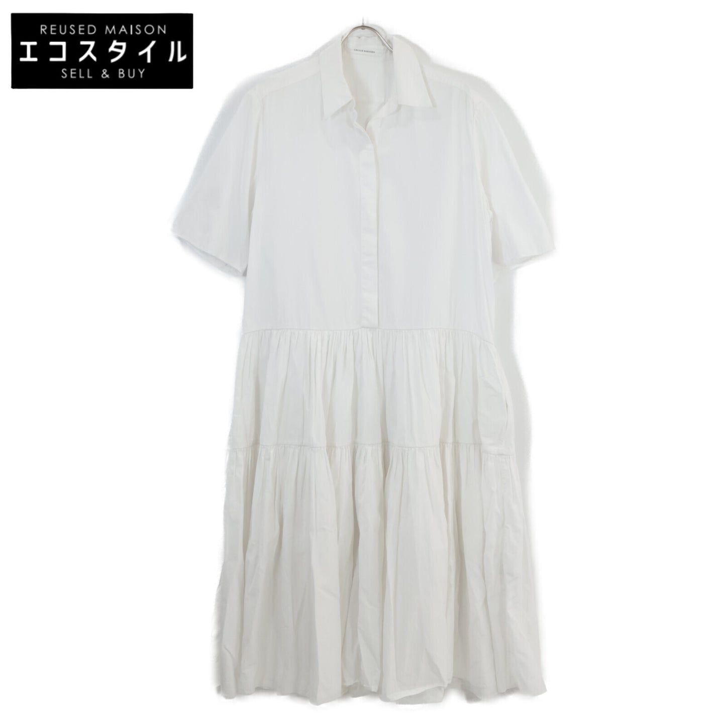 Cecilie Bahnsen セシリー バンセン 24年製 EDI-0002 PRIMROSE DRESS ﾌﾟﾘﾑﾛｰｽﾞﾄﾞﾚｽﾜﾝﾋﾟ ワンピース UK8