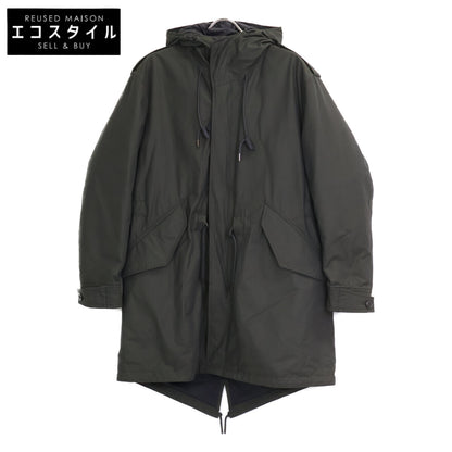 Aquascutum アクアスキュータム WYNCOL 3WAY ﾏｳﾝﾃﾝﾊﾟｰｶ ｶｰｷ コート 36