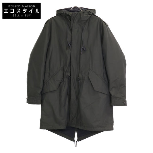 Aquascutum アクアスキュータム WYNCOL 3WAY ﾏｳﾝﾃﾝﾊﾟｰｶ ｶｰｷ コート 36