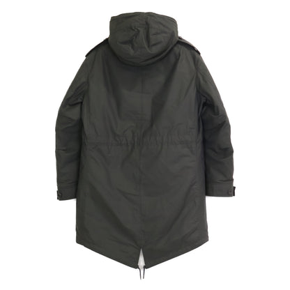 Aquascutum アクアスキュータム WYNCOL 3WAY ﾏｳﾝﾃﾝﾊﾟｰｶ ｶｰｷ コート 36