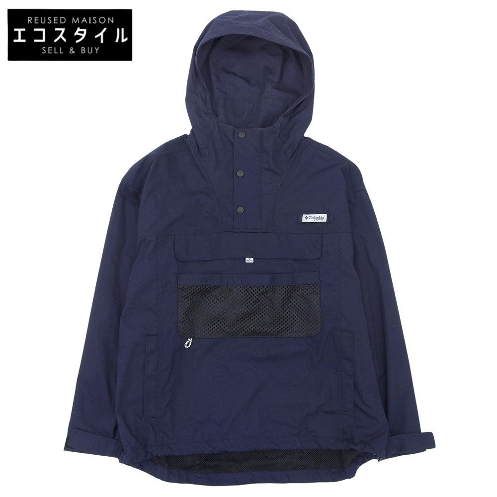 Columbia コロンビア 美品 ゴールドクリークアノラック ジャケット メンズ ネイビー S PM0362 ジャケット S