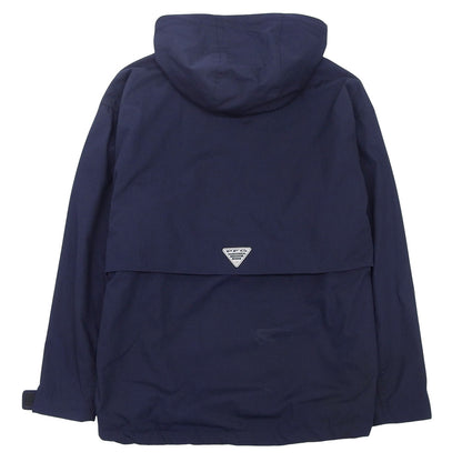 Columbia コロンビア 美品 ゴールドクリークアノラック ジャケット メンズ ネイビー S PM0362 ジャケット S
