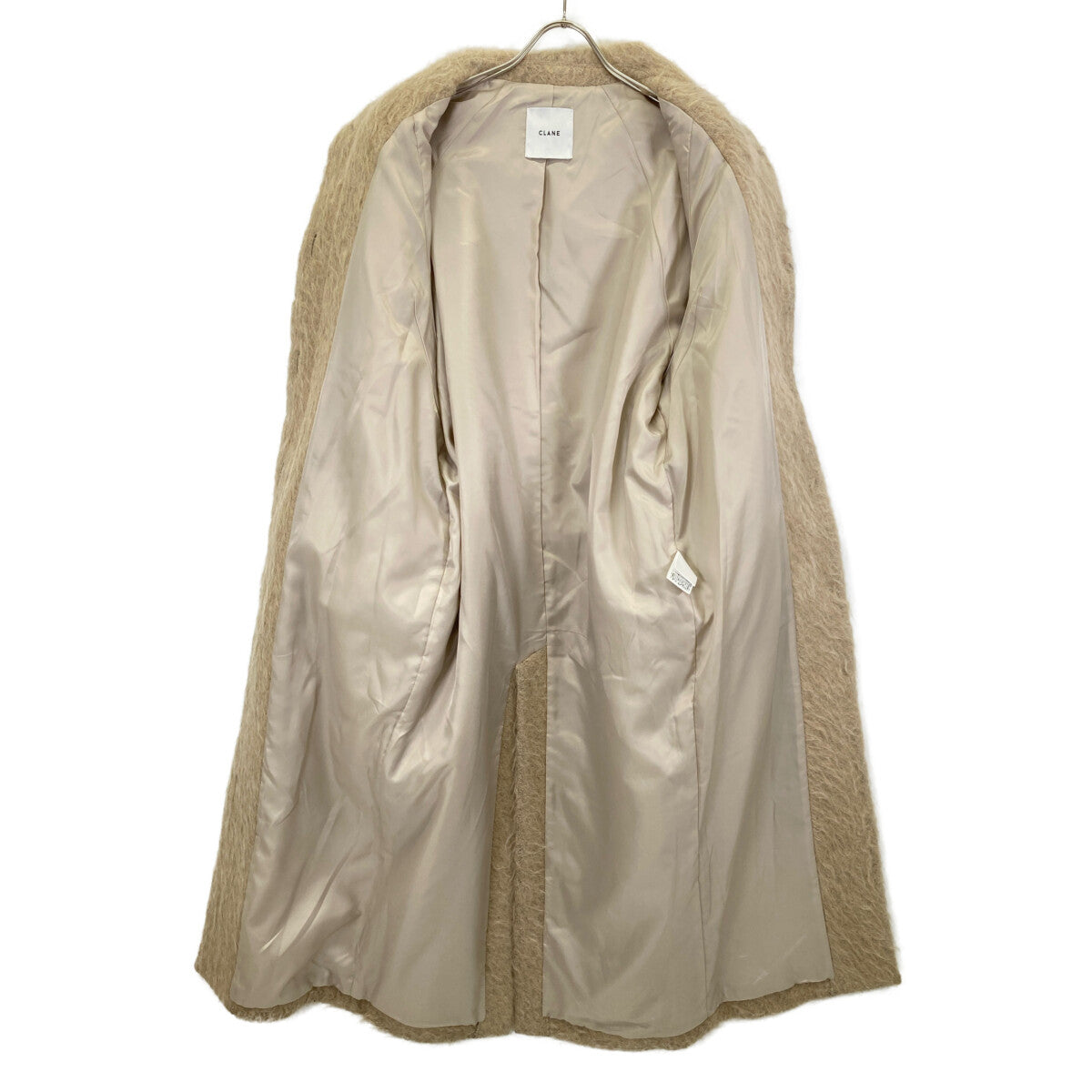 CLANE クラネ 24AW 17101-0032 ﾛﾝｸﾞ ｼｬｷﾞｰ ﾚﾃﾞｨ ﾏｷｼ ｺｰﾄ コート 1