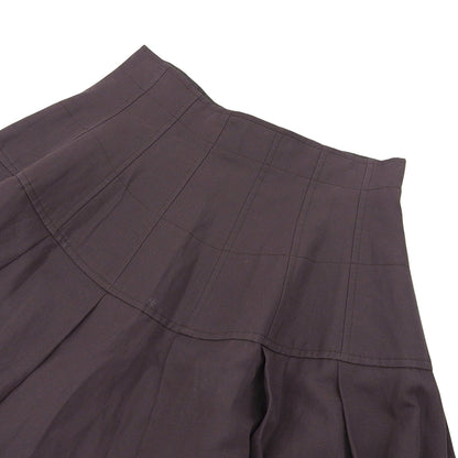 BLAMINK ブラミンク リネンブレンド マキシ丈 ロング スカート レディース グレー系 36 7924-230-0343 スカート 36