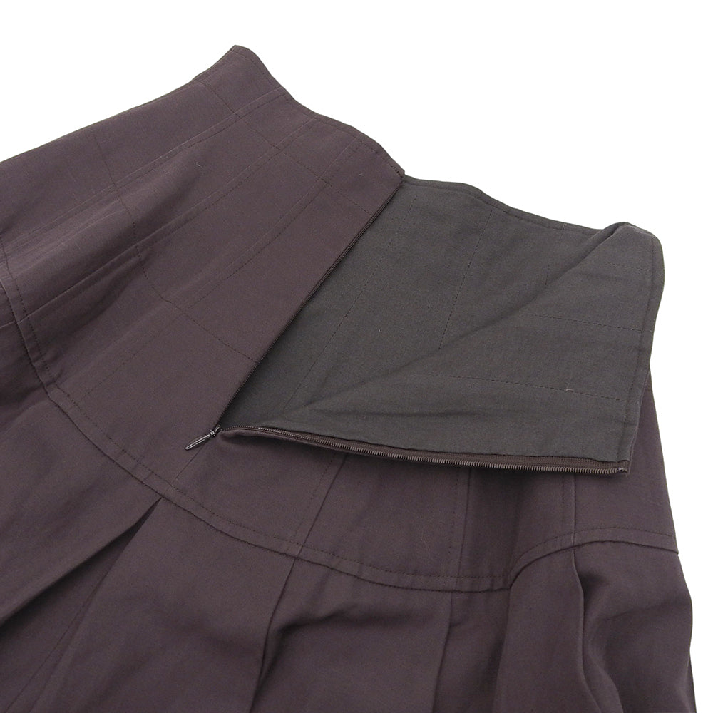 BLAMINK ブラミンク リネンブレンド マキシ丈 ロング スカート レディース グレー系 36 7924-230-0343 スカート 36