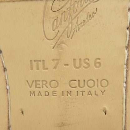 Amedeo Canfora Capri アメディオカンフォラカプリ スターフィッシュ トング バックスリング サンダル バックストラップ レディース ゴールド 6 パンプス 6(US)