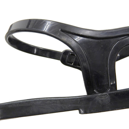 CHANEL シャネル ココマーク バックストラップ ラバートングサンダル レディース ブラック 37 パンプス 37