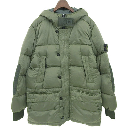 STONE ISLAND ストーンアイランド NYLON RASO ガーメントダイ ダウンジャケット ジャケット メンズ カーキ M 751540821 ジャケット M
