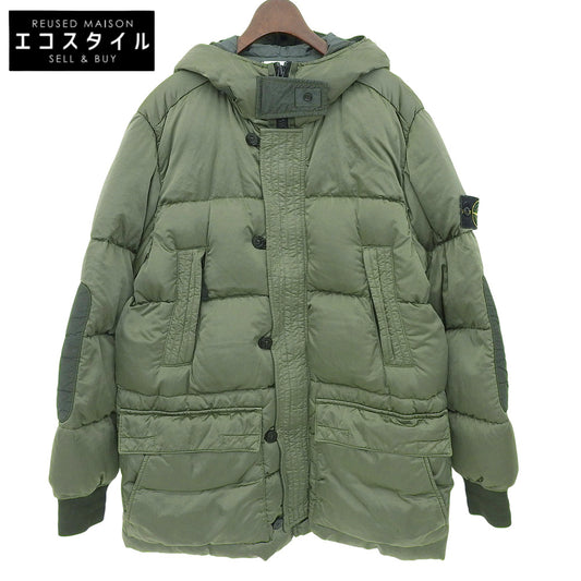 STONE ISLAND ストーンアイランド NYLON RASO ガーメントダイ ダウンジャケット ジャケット メンズ カーキ M 751540821 ジャケット M
