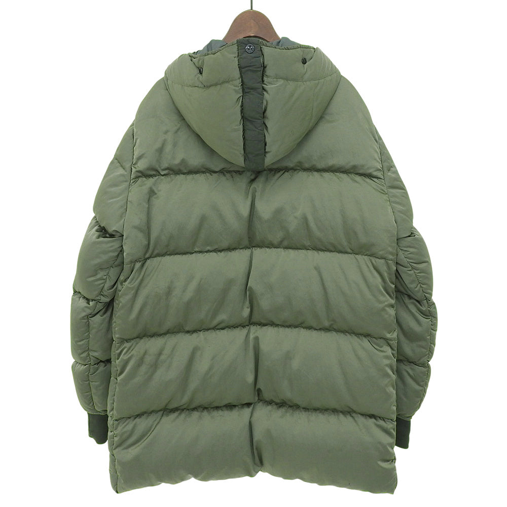 STONE ISLAND ストーンアイランド NYLON RASO ガーメントダイ ダウンジャケット ジャケット メンズ カーキ M 751540821 ジャケット M