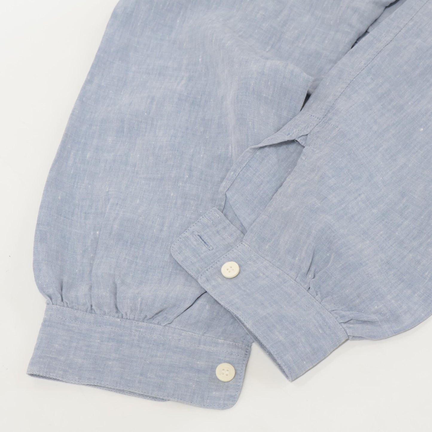 AUBERGE オーベルジュ 【美品】CEZANNE リネン ダブルポケット 長袖シャツ/ トップス 40