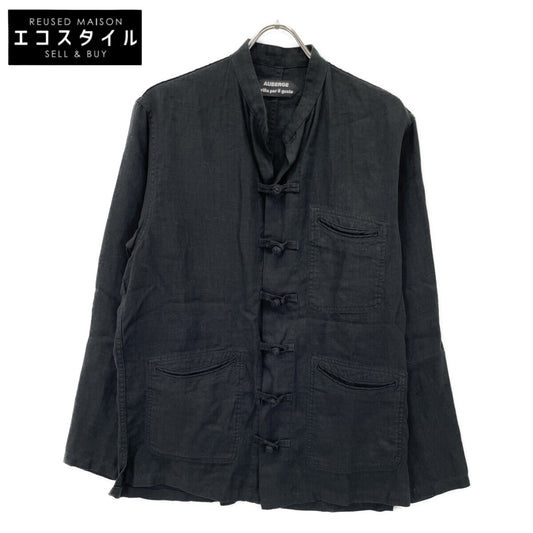 AUBERGE オーベルジュ x Brilla per il gustoブリッラ ペル イル グスト【美品】リネン チャイナ ジャケット 42