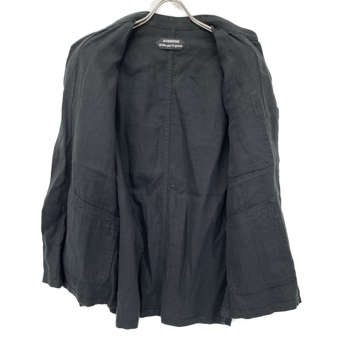 AUBERGE オーベルジュ x Brilla per il gustoブリッラ ペル イル グスト【美品】リネン チャイナ ジャケット 42
