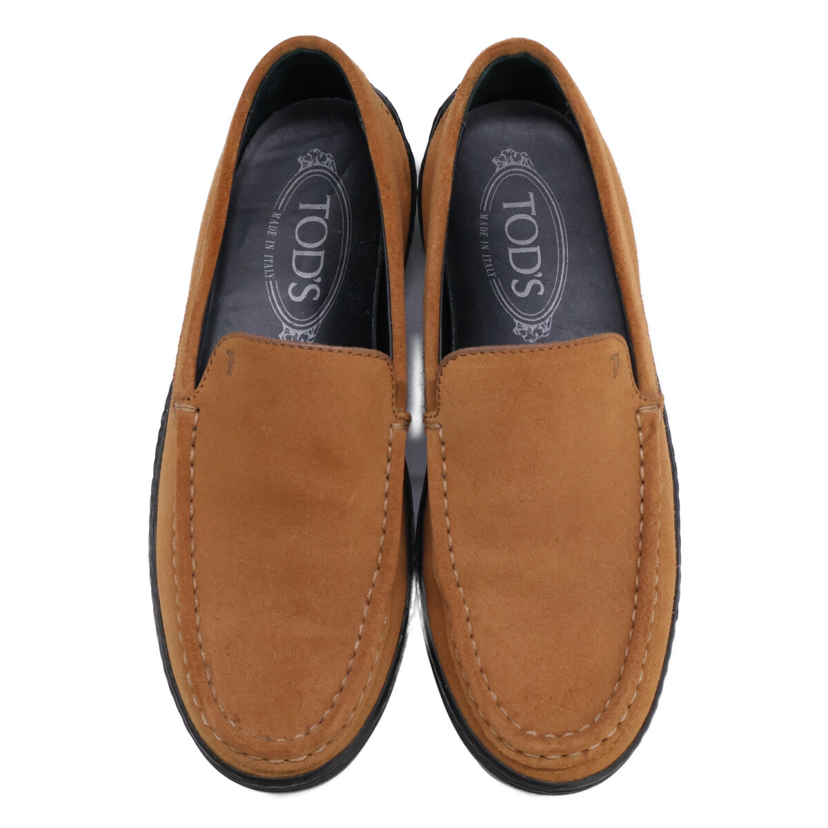 TOD'S トッズ XXW3T6LK613 スエード ドライビング シューズ 35