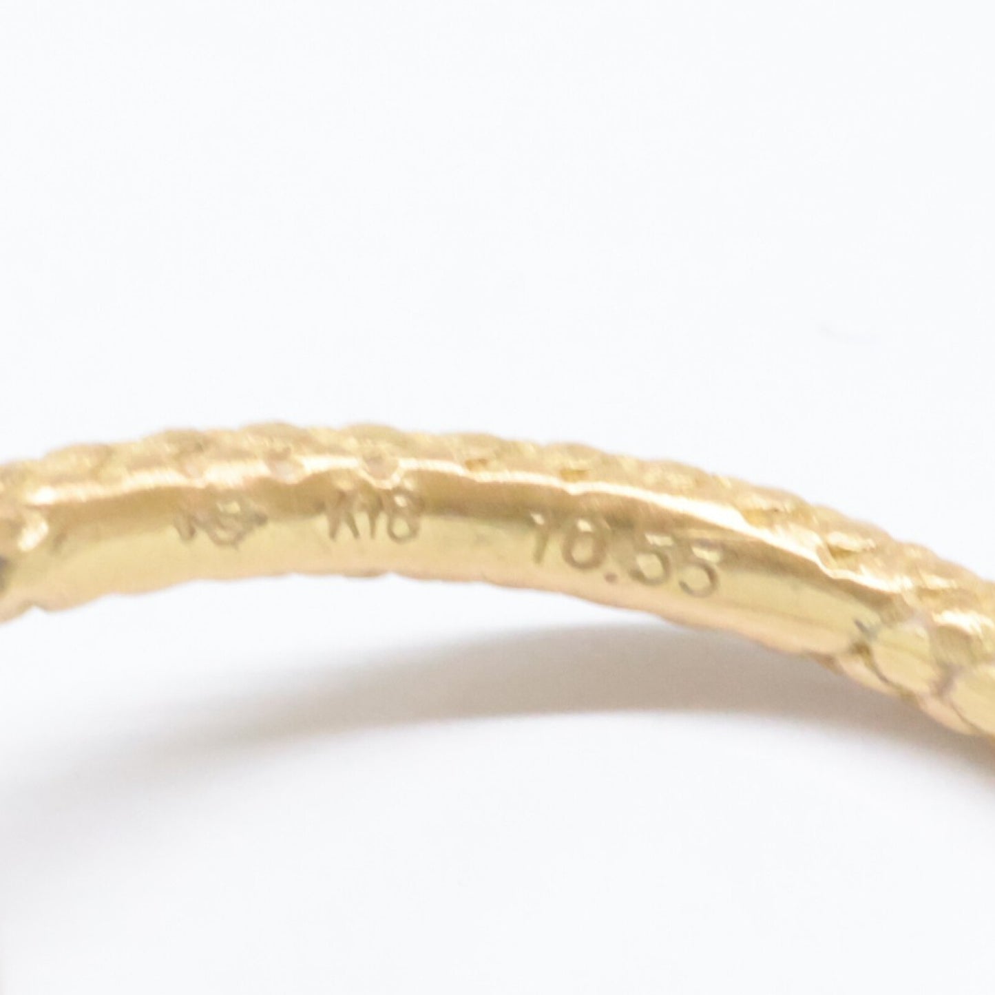 talkative トーカティブ K18 Le Pidocrocite in bicolor 10.55ct アメジスト カボション リング・指輪