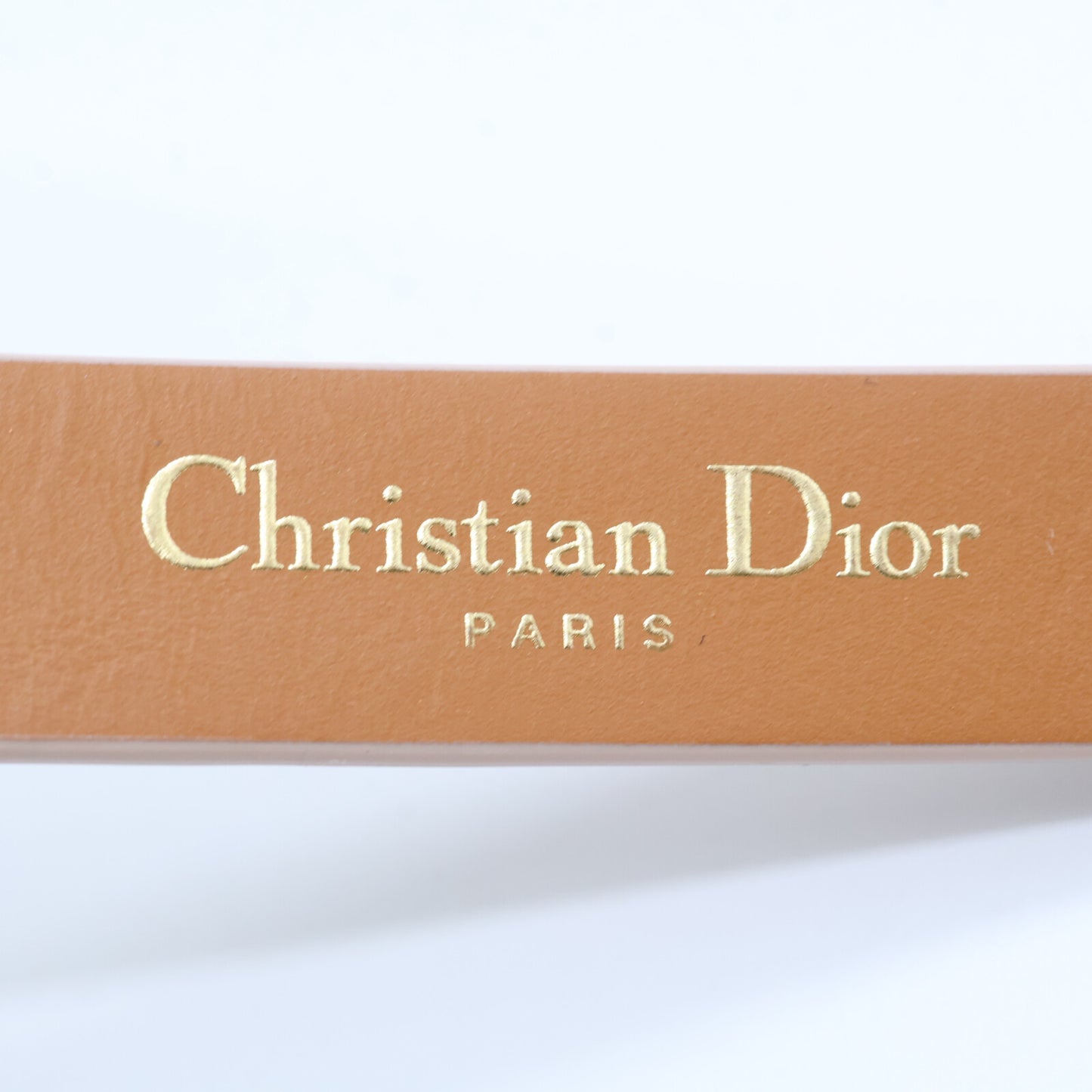 Christian Dior クリスチャンディオール 【美品】30 MONTAIGNE レザー ダブル ブレスレット