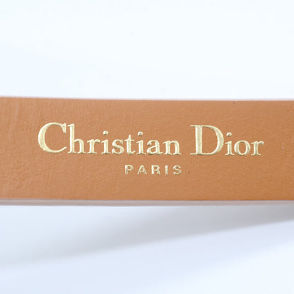 Christian Dior クリスチャンディオール 【美品】30 MONTAIGNE レザー ダブル ブレスレット