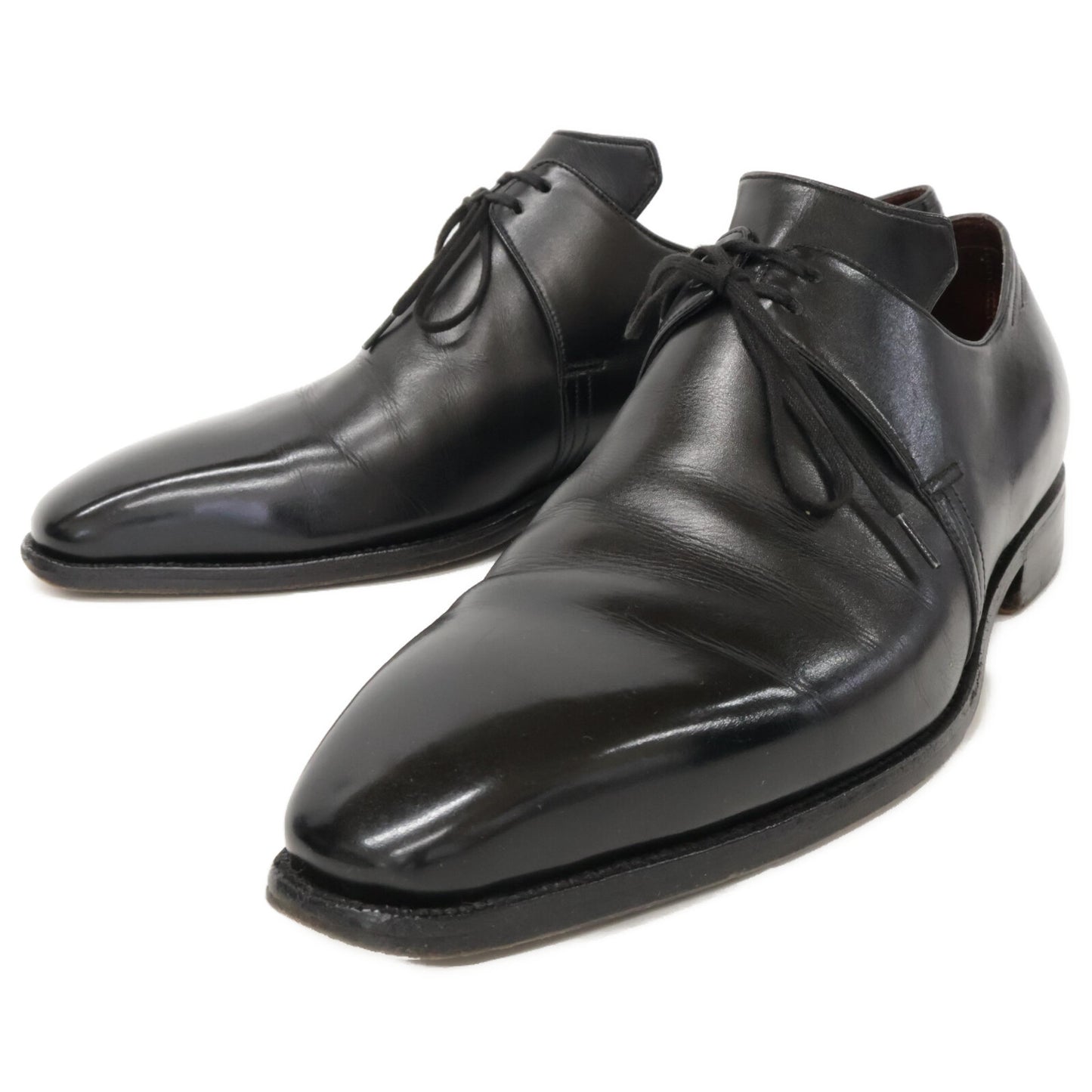 CORTHAY コルテ プレーントゥ レザーシューズ シューズ 5.5