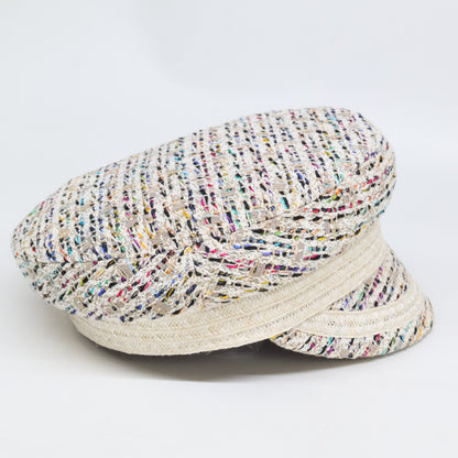 CA4LA カシラ 【美品】アトリエライン ツイード キャスケット/ 帽子