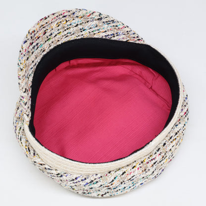 CA4LA カシラ 【美品】アトリエライン ツイード キャスケット/ 帽子