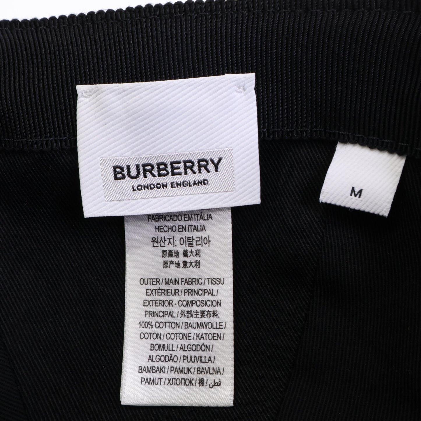 BURBERRY バーバリー 【即決/国内正規】8068032 TBロゴ ヴィンテージチェック ベースボールキャップ 帽子 M