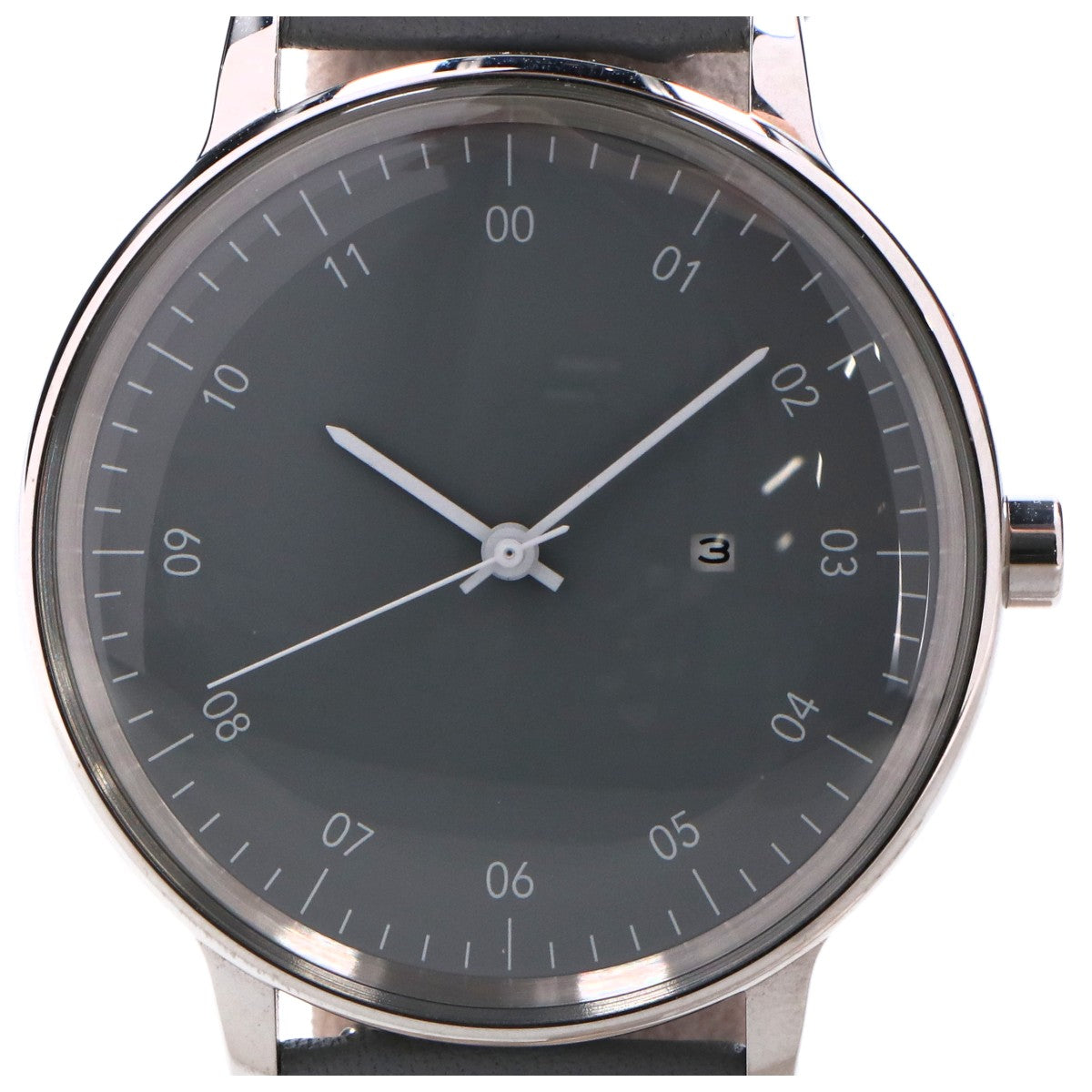 sazare for Graphpaper サザレ グラフペーパー 【新品同様】01.01.G1 SK01 デイト クオーツ 腕時計