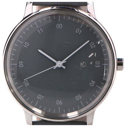 sazare for Graphpaper サザレ グラフペーパー 【新品同様】01.01.G1 SK01 デイト クオーツ 腕時計