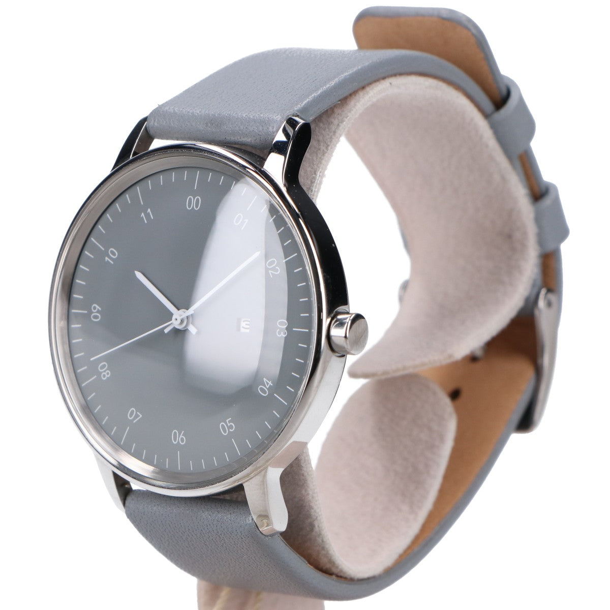 sazare for Graphpaper サザレ グラフペーパー 【新品同様】01.01.G1 SK01 デイト クオーツ 腕時計