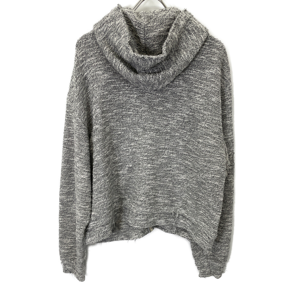 ALANUI アラヌイ LWBB008E24FLE001 霜降りｸﾞﾚｰ ｼﾞｯﾌﾟｱｯﾌﾟﾊﾟｰｶ トップス S