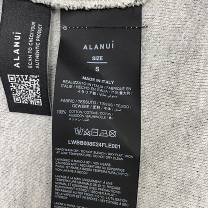 ALANUI アラヌイ LWBB008E24FLE001 霜降りｸﾞﾚｰ ｼﾞｯﾌﾟｱｯﾌﾟﾊﾟｰｶ トップス S