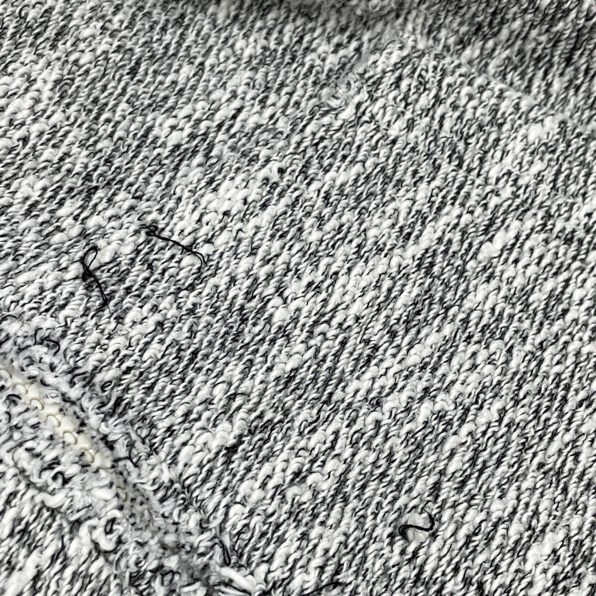 ALANUI アラヌイ LWBB008E24FLE001 霜降りｸﾞﾚｰ ｼﾞｯﾌﾟｱｯﾌﾟﾊﾟｰｶ トップス S