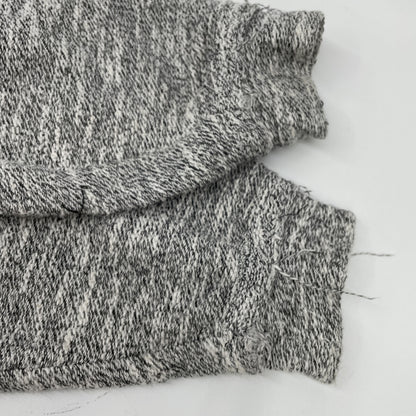 ALANUI アラヌイ LWBB008E24FLE001 霜降りｸﾞﾚｰ ｼﾞｯﾌﾟｱｯﾌﾟﾊﾟｰｶ トップス S