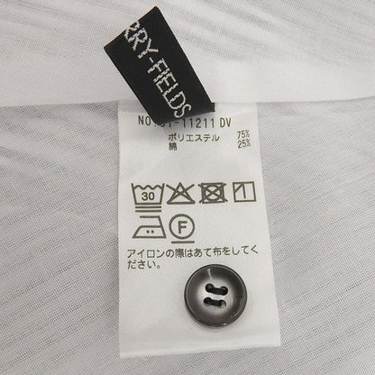 STRAWBERRY-FIELDS ストロベリーフィールズ 美品 ストライプ クラシカル シャツワンピース レディース ブラック ホワイト 2 51-11211DV ワンピース 2