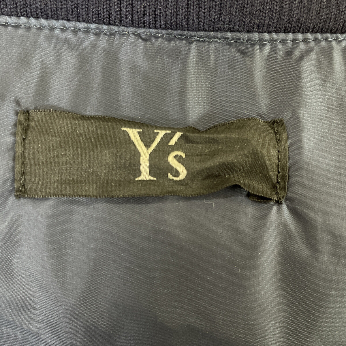 Y's ワイズ YM-C46-906 ﾈｲﾋﾞｰ ﾊｲﾈｯｸ ﾀﾞｳﾝｼﾞｬｹｯﾄ コート 1