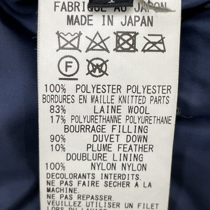 Y's ワイズ YM-C46-906 ﾈｲﾋﾞｰ ﾊｲﾈｯｸ ﾀﾞｳﾝｼﾞｬｹｯﾄ コート 1