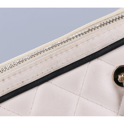 CHANEL シャネル 25SS AP4515 ラムスキン 2WAYミニチェーンバッグ ハンドバッグ