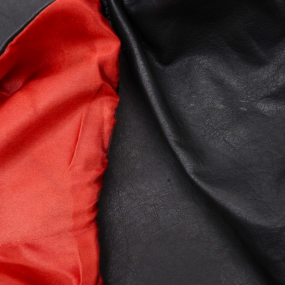 black means ブラックミーンズ レザー トラッカー ジャケット メンズ 黒 ブラック 3 LLBMS-01 ジャケット 36