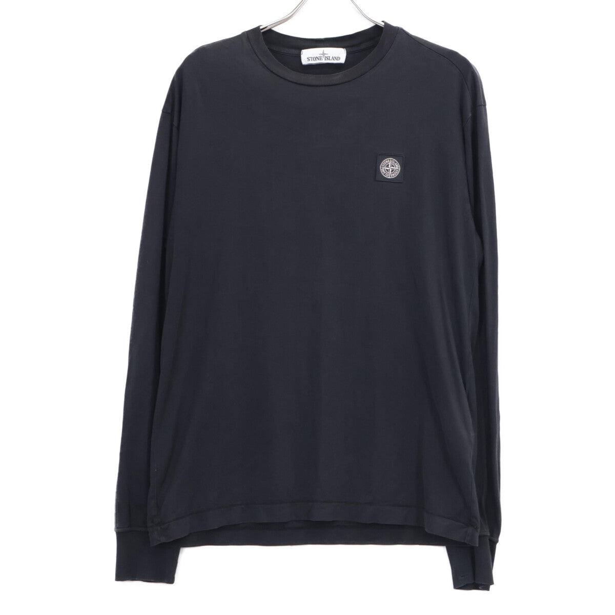 STONE ISLAND ストーンアイランド 【国内正規】731522713 PATCH LOGO TEE T 胸元ロゴパッチ 長袖Tシャツ/ トップス M