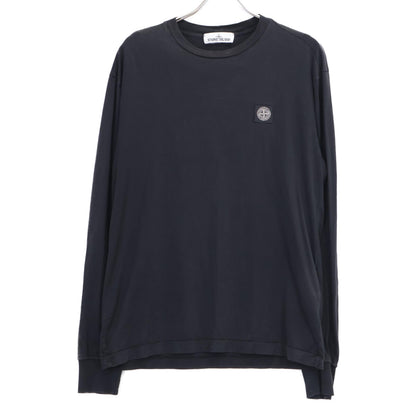 STONE ISLAND ストーンアイランド 【国内正規】731522713 PATCH LOGO TEE T 胸元ロゴパッチ 長袖Tシャツ/ トップス M