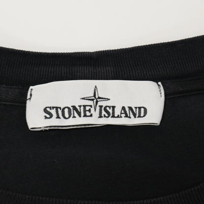 STONE ISLAND ストーンアイランド 【国内正規】731522713 PATCH LOGO TEE T 胸元ロゴパッチ 長袖Tシャツ/ トップス M