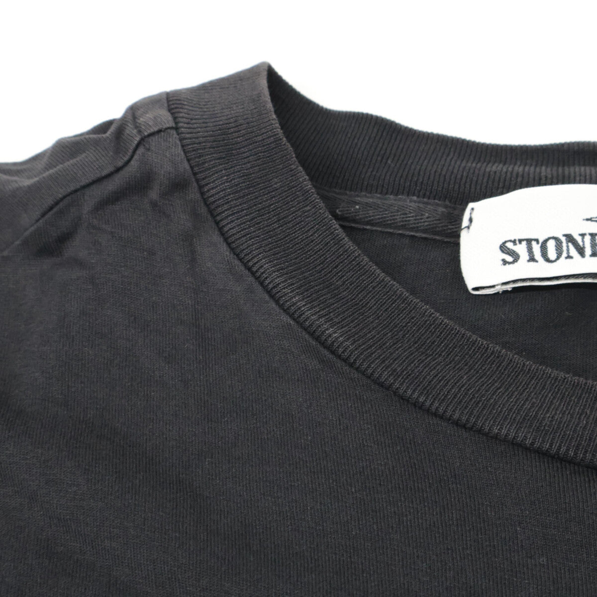 STONE ISLAND ストーンアイランド 【国内正規】731522713 PATCH LOGO TEE T 胸元ロゴパッチ 長袖Tシャツ/ トップス M