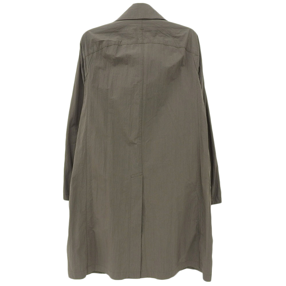 ATTACHMENT アタッチメント 美品 C/N タイプライターワッシャー ダブルブレスト ロング コート アウター メンズ カーキ 3 KC91-029 コート 36