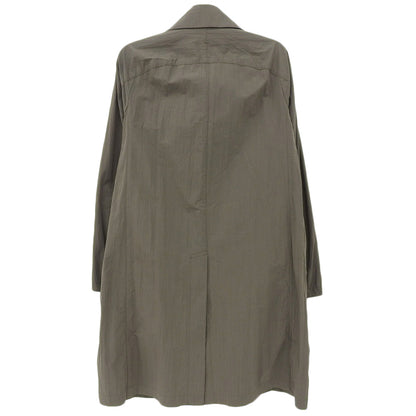 ATTACHMENT アタッチメント 美品 C/N タイプライターワッシャー ダブルブレスト ロング コート アウター メンズ カーキ 3 KC91-029 コート 36