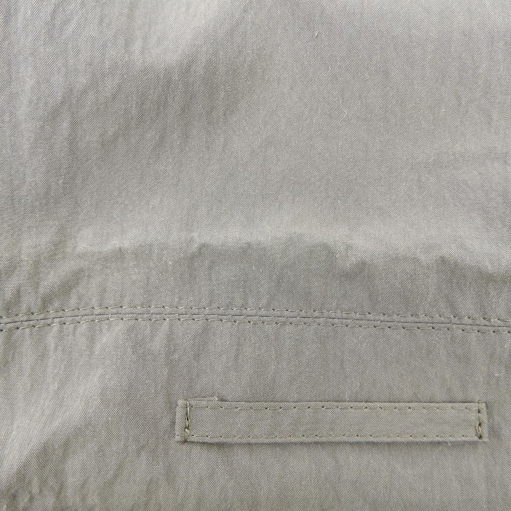 ATTACHMENT アタッチメント 美品 C/N タイプライターワッシャー ダブルブレスト ロング コート アウター メンズ カーキ 3 KC91-029 コート 36