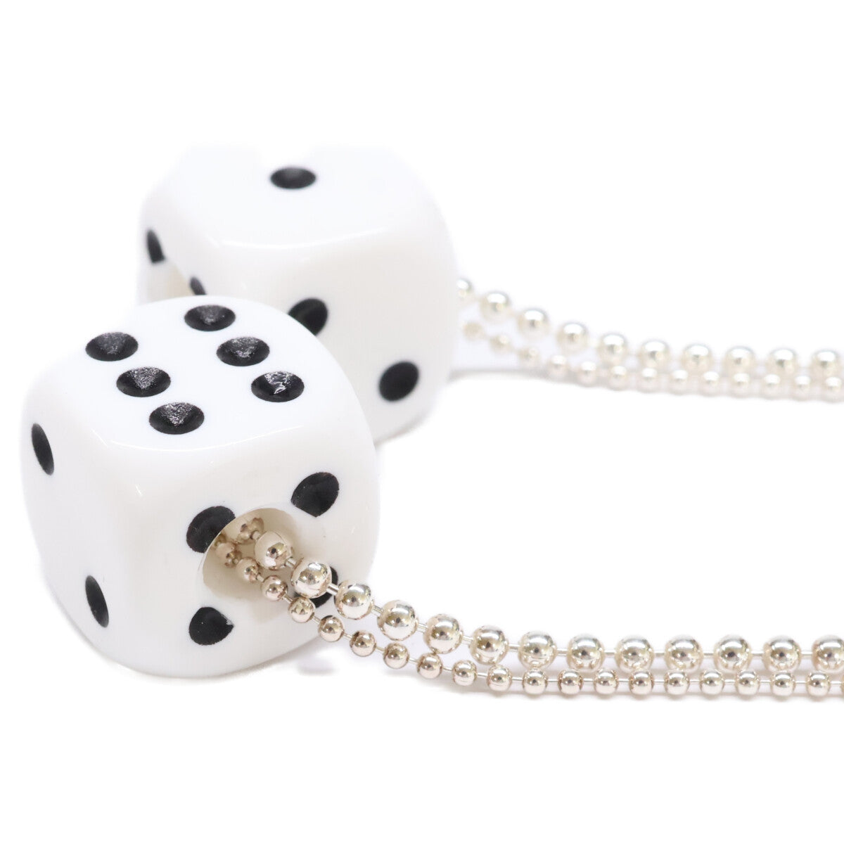 DAN ダン 【美品】925 ダイス ボールチェーン ネックレス