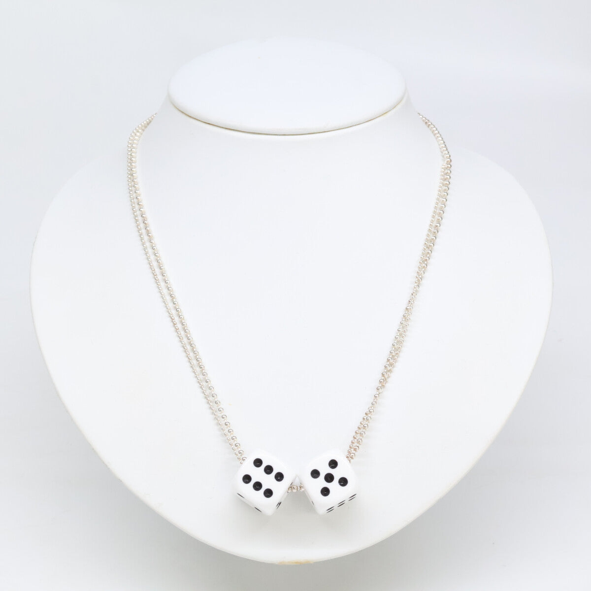 DAN ダン 【美品】925 ダイス ボールチェーン ネックレス