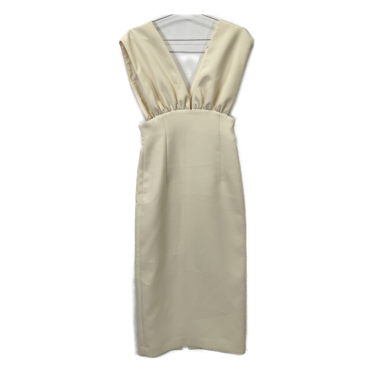 Whim Gazette ウィムガゼット WGZ1022309A0011 ｵﾌﾎﾜｲﾄ Vｼﾞｬﾝｽｶﾜﾝﾋﾟｰｽ ワンピース 36